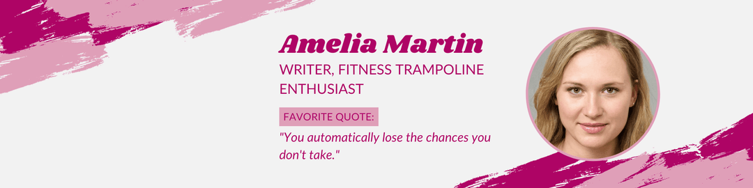 Hi, I'm Amelia Martin: Discovering Joy and Health on a Trampoline