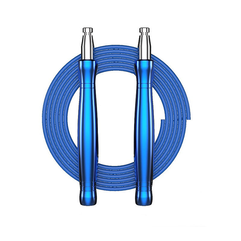 PVC speed jump rope with ergonomic handles – durable for gym, outdoor and backyard workouts