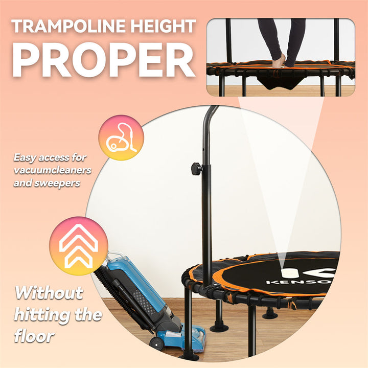 KA U-Bar Bungee Trampoline ensuring a secure and comfortable jumping experience.