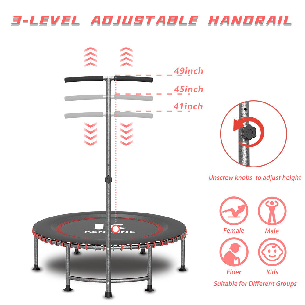 T-Bar 40" Bungee Fitness Trampoline