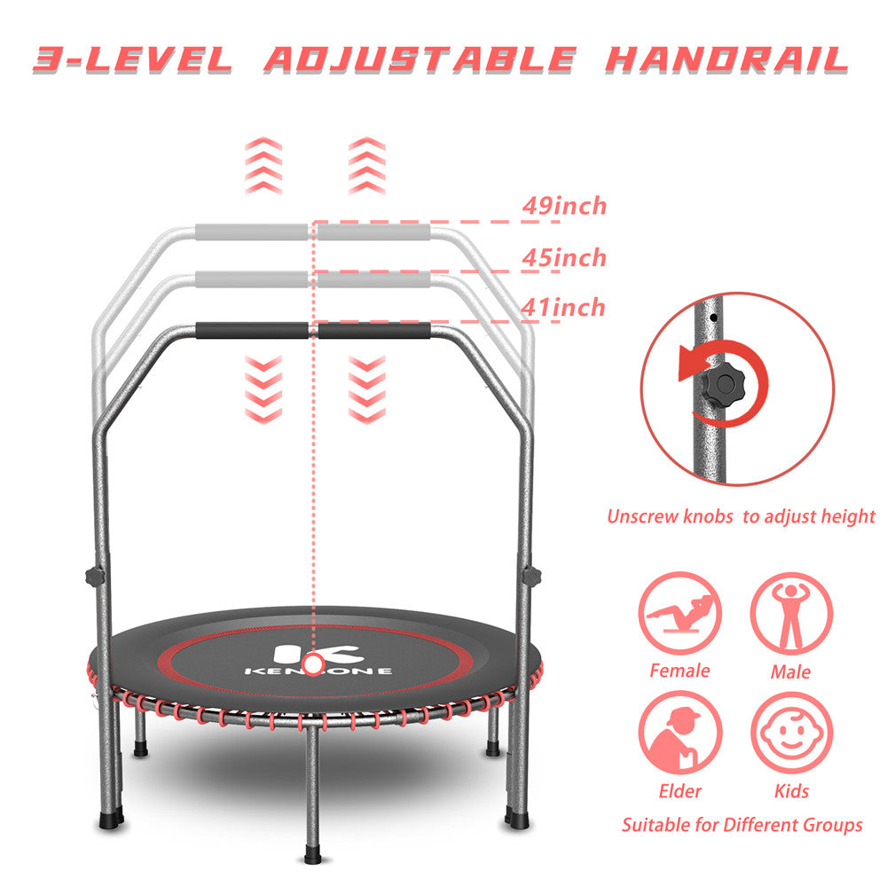 U-Bar 40" Bungee Fitness Trampoline