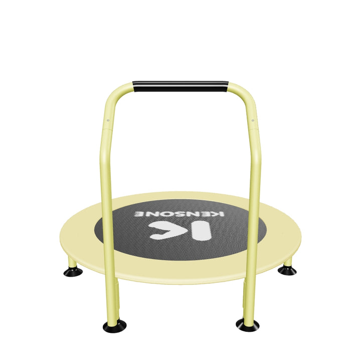 KENSONE 36 Inch Mini Trampoline for Kids and Toddlers with U-Bar
